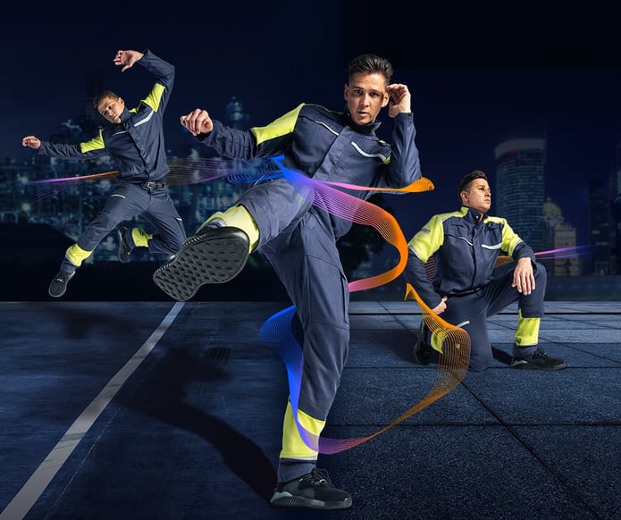 Tecasafe® 360+ is stretching the limits of workwear comfort by adding stretch